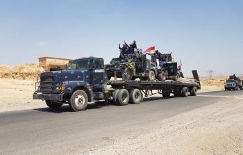 القوات العراقية تبدأ اقتحام تلعفر (أ ف ب)