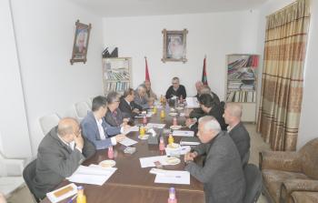 اجتماع الفصائل في غزة أمس (تصوير / محمود أبو حصيرة)