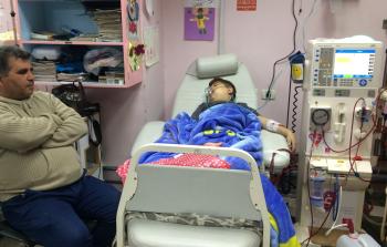 أحدى المرضى في مستشفى الرنتيسي التخصصي (أرشيف)