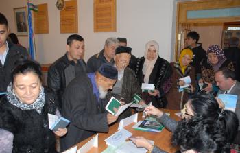 جانب من عملية التصويت - الأناضول