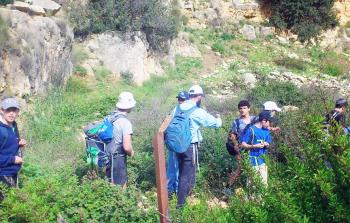 مستوطنون يجوبون وادي قانا (أرشيف)