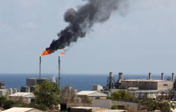 مصفاة نفط ليبية (أ ف ب)