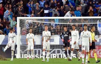 الخسارة الثانية لريال مدريد