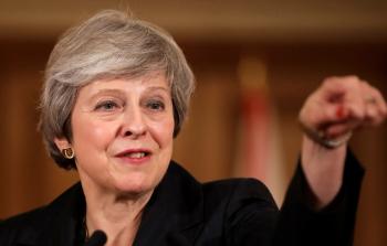 تيريزا ماي: لا توجد خطة بديلة على الطاولة (رويترز)