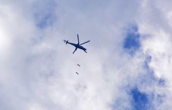 استمرار قصف النظام السوري لمخيم اليرموك الفلسطيني (أ ف ب)