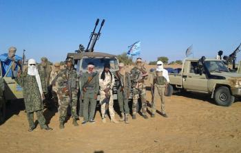 صورة أرشيفية لمقاتلين من تنسيقية أزواد في مالي 