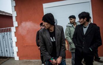 لاجئون أفغان بتركيا (أ ف ب)