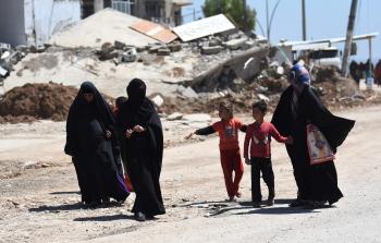 وضع صعب يعيشه المدنيون في الموصل (أ ف ب)