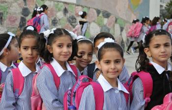 صورة ارشيفية لطلبة اللاجئين في لبنان