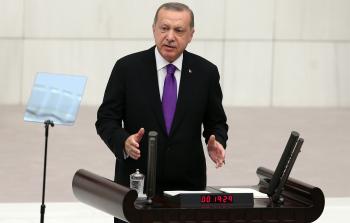 الرئيس التركي رجب طيب أردوغان