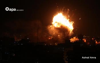 تدمير الاحتلال مبنى فضائية الأقصى (أشرف أبو عمرة)