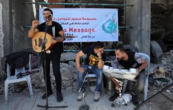 حفل موسيقي في غزة ردًا على يوروفيجن2019 - تصوير: ياسر فتحي