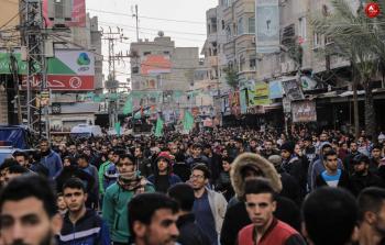 انطلقت المسيرات في مخيم جباليا شمال القطاع، ومخيم الشاطئ غرب غزة