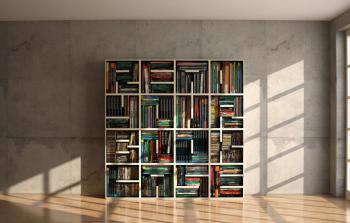 تختلف أشكال المكتبات وأحجامها من منزل إلى آخر