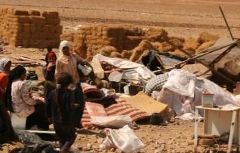 الاحتلال يريد اخلاء المنطقة بحجة التدريبات العسكرية