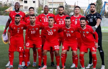 منتخب فلسطين (أ ف ب)