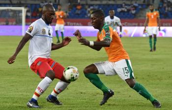 الكونعو رفعت رصيدها إلى 4 نقاط (أ ف ب)