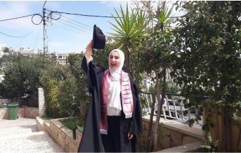 الطالبة ديالا العسيلي