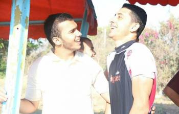 محمد التركماني (يميناً) وسامر الشوا (يساراً)