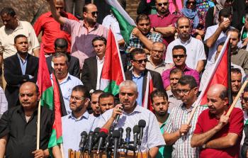 سلامة معروف متحدثاُ في فعالية سابقة (الأناضول)