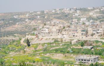 مشهد عام لمدينة سلفيت (أرشيف)