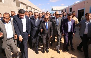 جانب من تسليم معبر بيت حانون شمال القطاع (تصوير / رمضان الأغا)