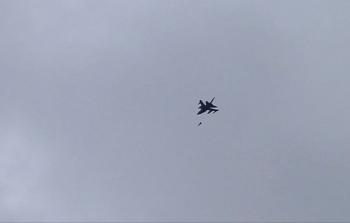 طائرة تابعة للتحالف تطلق صاروخا فوق صنعاء أواخر أغسطس/آب 2016 (رويترز)