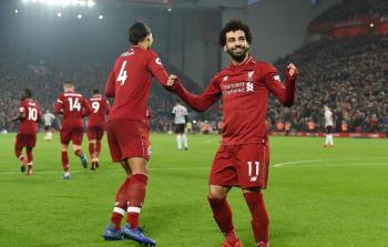 يتصدر ليفربول الدوري الإنجليزي برصيد 51 نقطة