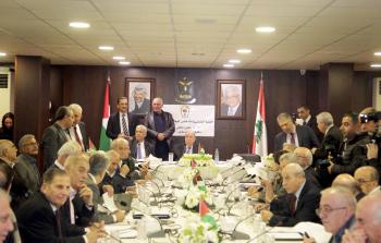 جانب من اجتماعات المجلس الوطني الفلسطيني ببيروت 