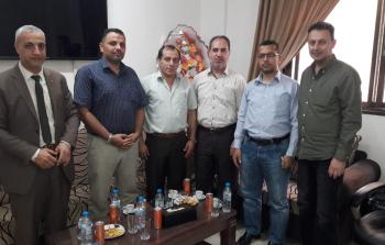 جانب من الزيارة