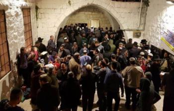 مستوطنون يقتحمون قبر يوسف (أرشيف)