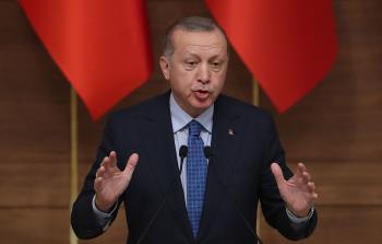 الرئيس التركي رجب طيب أردوغان (أ ف ب)