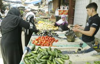 إحدى الأسواق التجارية في قطاع غزة (أرشيف)