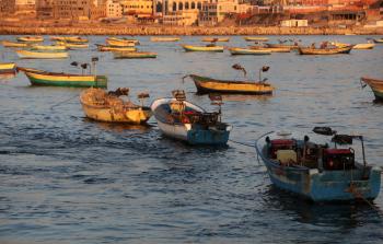 صورة أرشيفية لميناء غزة