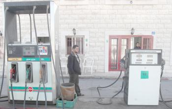 إحدى محطات الوقود في غزة 
