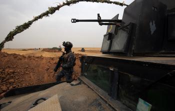 قوات عراقية تتقدم إلى كركوك (أ ف ب)