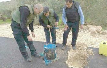 أجهزة أمن السلطة تفكك عبوات في طولكرم 