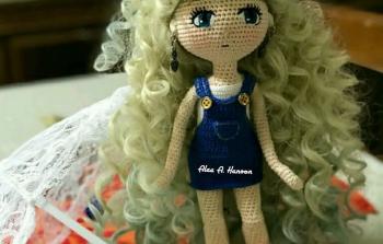 إحدى أعمال الفنانة 