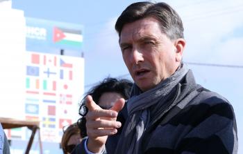 صورة أرشيفية لرئيس سلوفينيا بوروت باهور  - (أ ف ب)