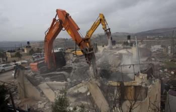 صورة أرشيفية لهدم المنازل 