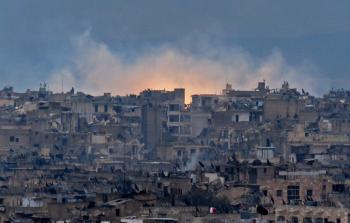 صورة أرشيفية لمدينة حلب السورية - (أ ف ب)