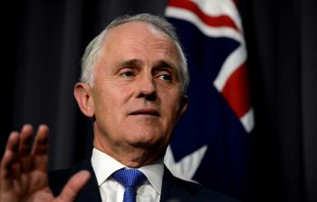 صورة أرشيفية لرئيس الوزراء الأسترالي مالكولم تورنبول