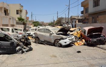 تفجير في العراق (أ ف ب)