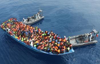 صورة أرشيفية لهجرة غير شرعية