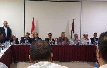 لوفد الأمني المصري، وصل أمس إلى قطاع غزة