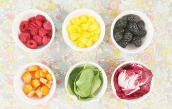 لأطعمة ذات الألوان لها ميزة في تقوية جهاز المناعة