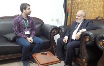 النائب الأول لرئيس المجلس التشريعي  د. أحمد بحر 