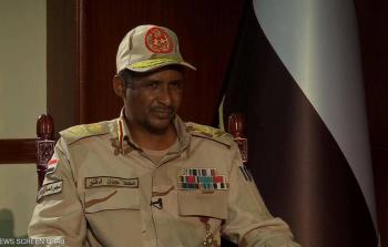 نائب رئيس المجلس العسكري بالسودان، محمد حمدان دقلو 