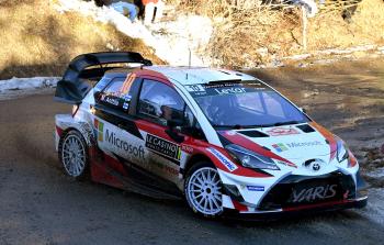 سيارة سباق من إنتاج تويوتا ( أ ف ب)