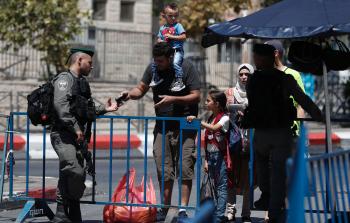 الاحتلال يواصل إغلاق الأقصى (أف ب)